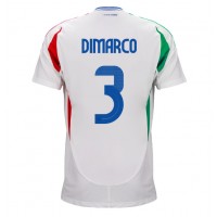 Maglia Calcio Italia Federico Dimarco #3 Seconda Divisa Europei 2024 Manica Corta